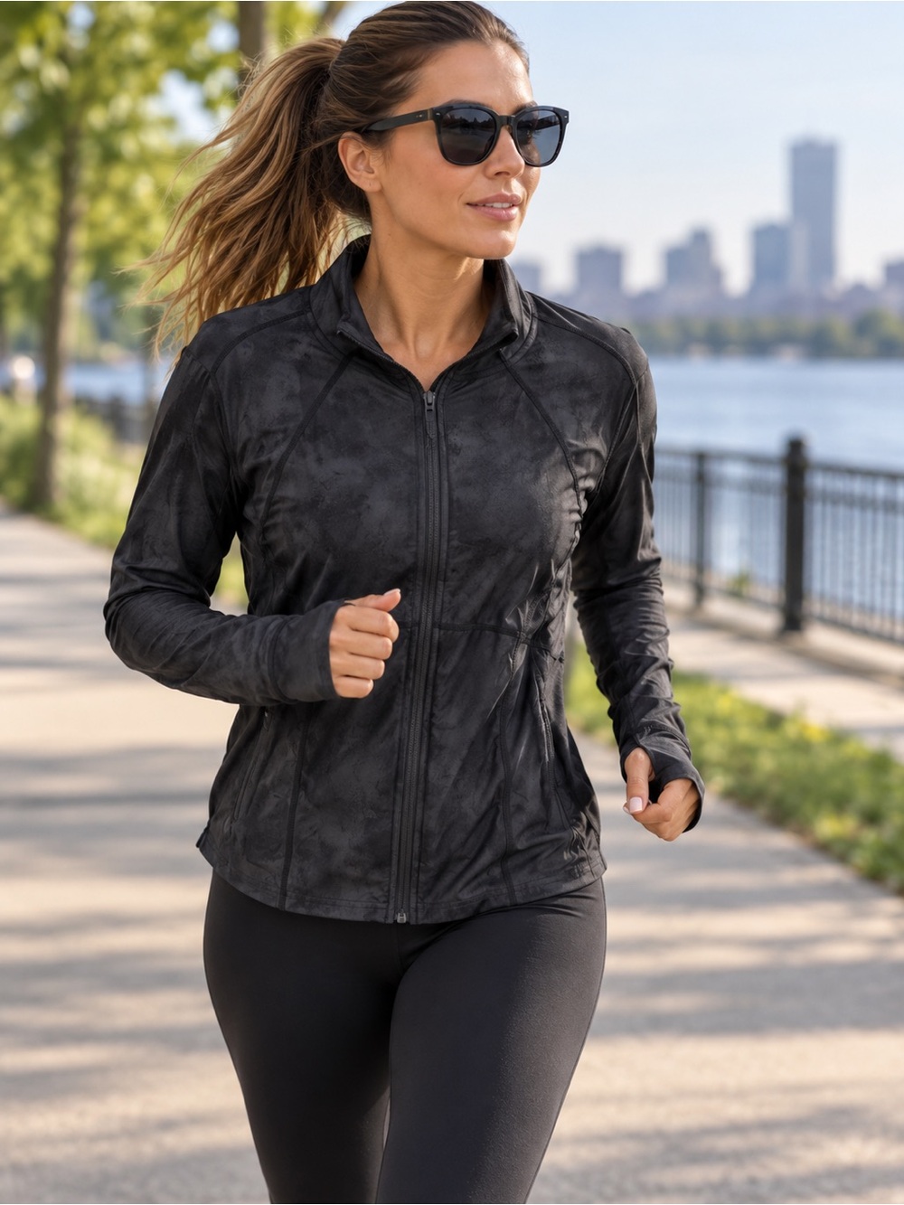 New Cold Weather Women's Athletic Full Zip Jacket Size 3X